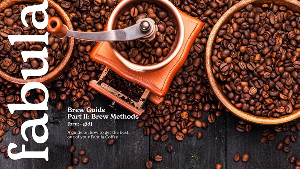 Coffee Guide Part 2: Brewing Methods