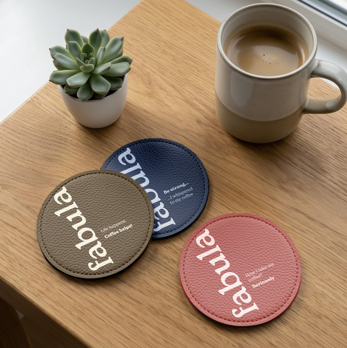 Coaster, Brown