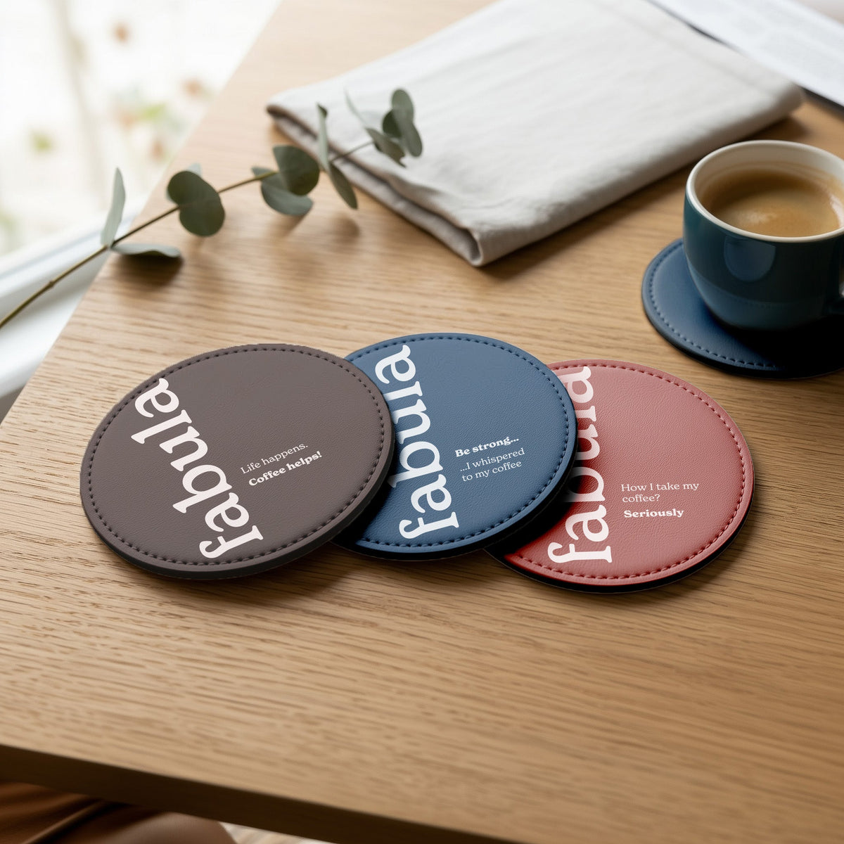 Coaster, Brown