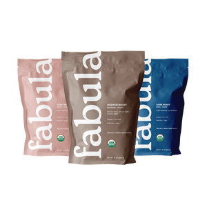 Light, Medium, Dark, 3 x 12oz