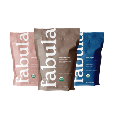 Light, Medium, Dark, 3 x 12oz