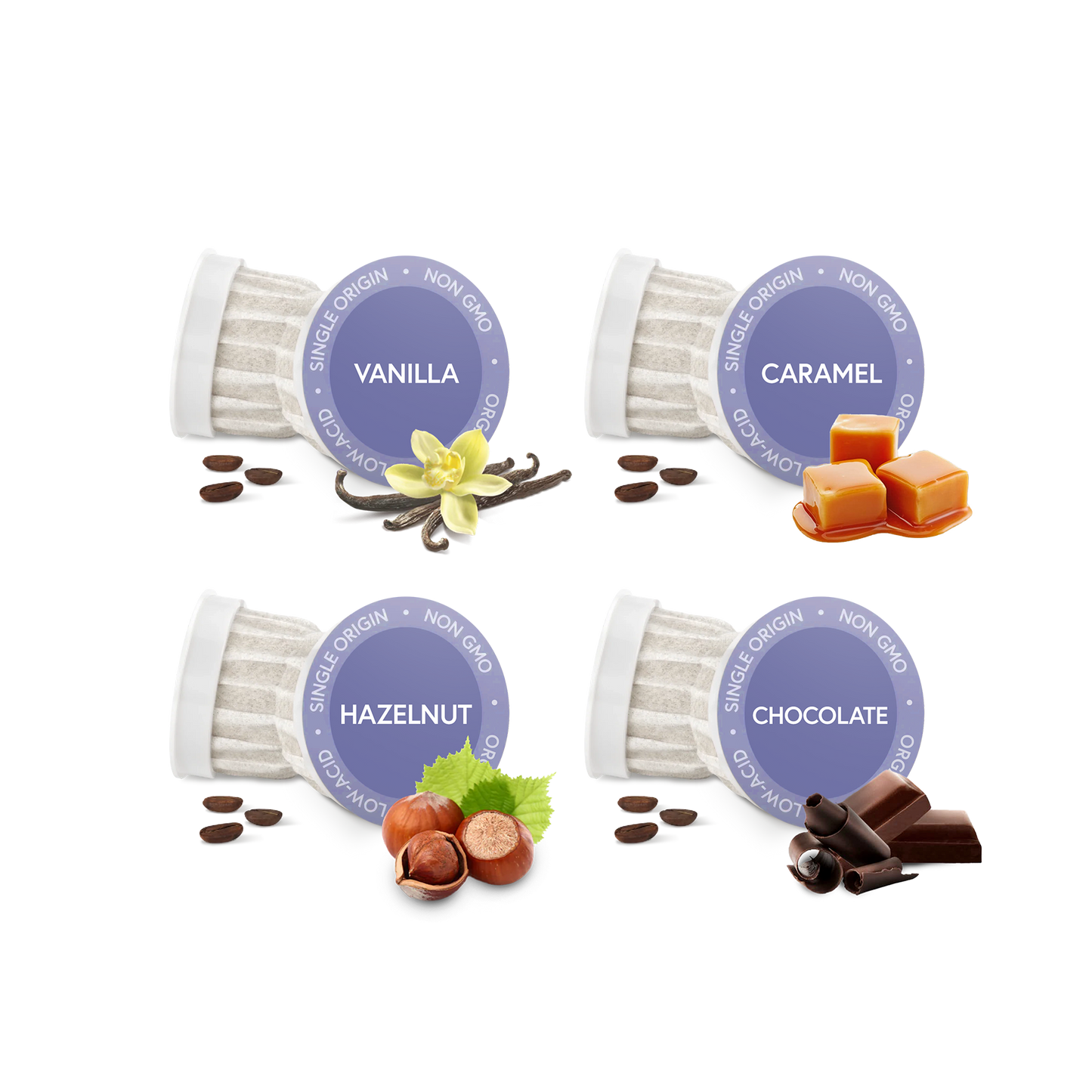 Flavored Coffee Sample Pack, Pods for K-Machine