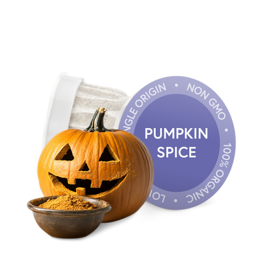 Halloween Pumpkin Spice Coffee, Pods